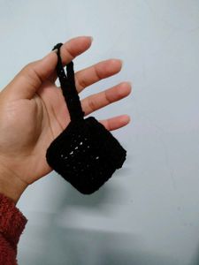 Crochet earbud Pouch