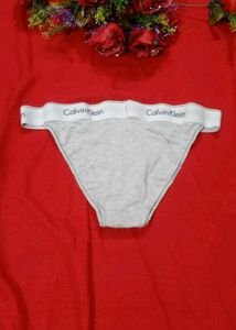 Calvin Klein Gray Bikini Bottom