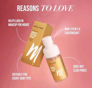 Myglamm Makeup Setting Spray 🌿💜