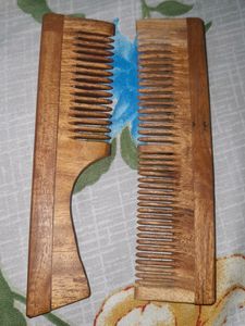Kacchi Neem Comb Set Of 2