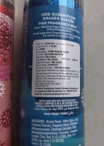 (Any 1) Winter Body Mist Bath&amp;BodyWorks