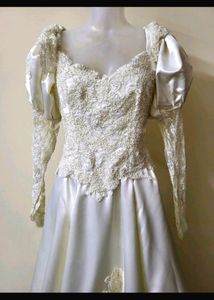 Off White Gown