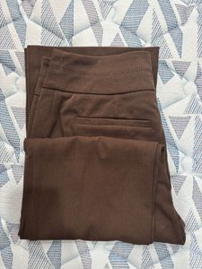 Brown Casual Pants