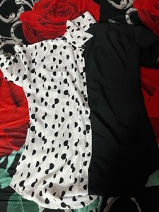 Chic Two-Tone Shirt Top