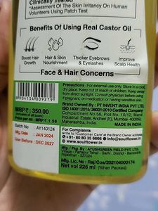 Soulflower Castor Oil