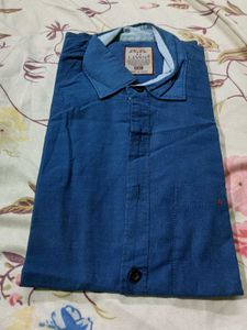 Beautiful Pure Cotton Embroidered Shirt