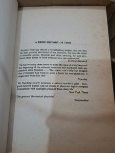 A Brief History of Time by Stephen Hawking