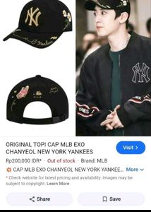 NY Yankees Floral Baseball Cap
