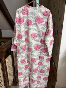 Floral Print Casual Kurti