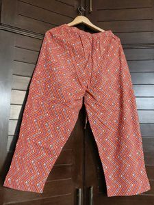 Pink Floral Print Gotta Patti Anarkali Kurta Set