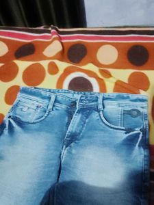 Stylish Blue Denim Jeans