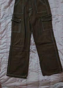 Olive Green Cargo Pants
