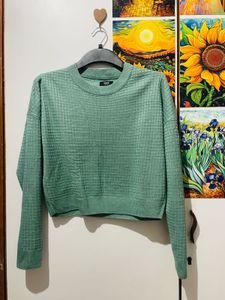 Max-Green Cropped Winterwear