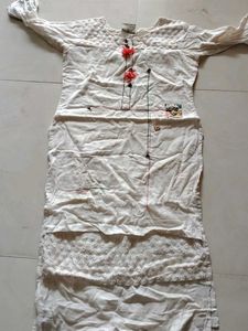 Elegant White Kurta