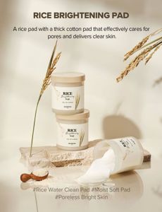 Skinfood Rice Brightening Toner Pad