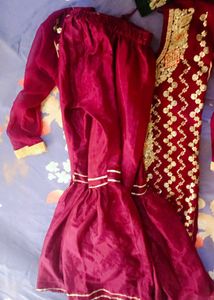 Diamond Work Georgette Sharara Suit