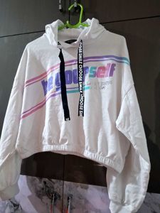 Cute Cropped Hoodie - Be Yourself