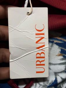 Red Drawstring Long Sleeve Top