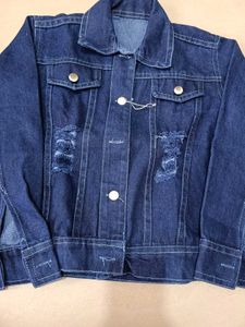 Distressed Denim Jacket