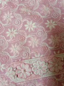 Pink Chickenkari Kurta