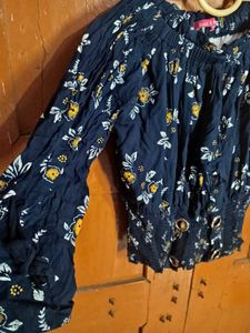 Bardot Printed Top