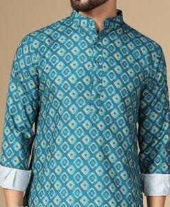 Men&#39;s Printed Kurta