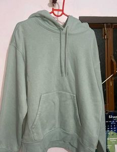 H&M Oversized Sage Green Hoodie