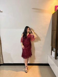 Black Heels with Gold Chain