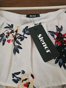 Floral Off-Shoulder Midi Dress