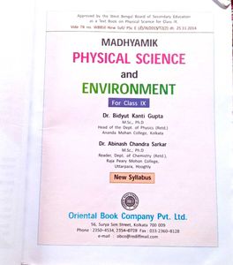 Physical science and environment class IX.