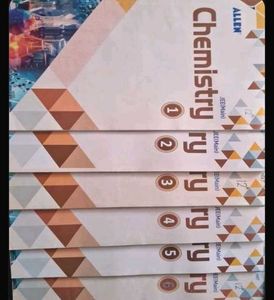 ALLEN Chemistry Books- JEE MAIN + ADVANCE