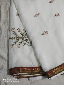 White Saree 🤍