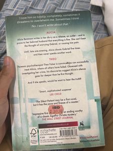 The Silent Patient (with A Free Bookmark)