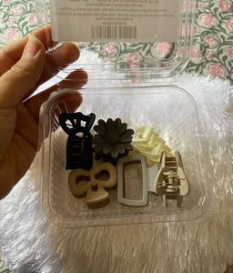 👑 The Ultimate 6-Piece MATTE Hair Clip Set! 👑