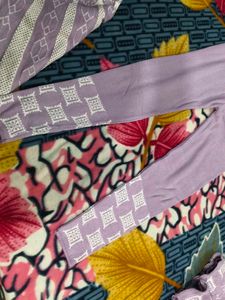 Elegant Lavender Kurta Set