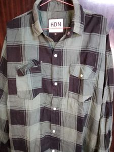 Checked Green Shirt