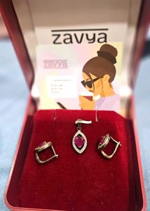 92.5 Zavya Pendant Set