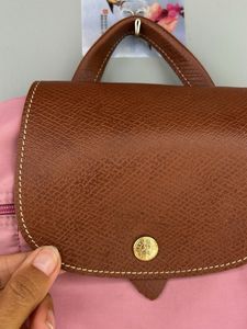 Pink Longchamp Backpack