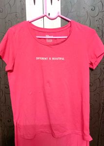 Pink 'Different Is Beautiful' Tee