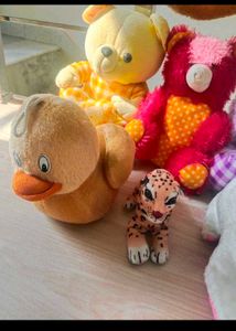 Combo Of Various Big Small Stuffed Toys