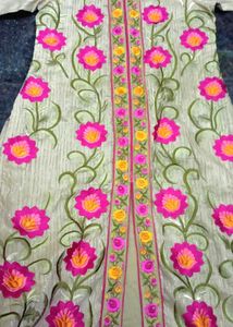 Floral Embroidered Kurti
