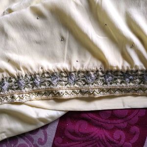 satin silk suit with dupatta