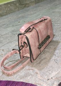 Rose Gold Sling Bag
