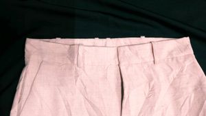 Pink Straight Leg Pants
