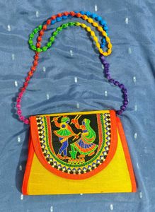 Ethnic Embroidered Sling Bag