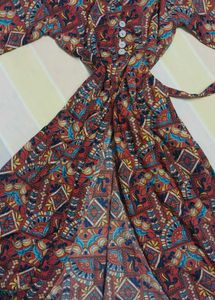 Boho Print Dress