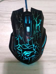 HAVIT GAMING MOUSE WITH 7 COLOURS