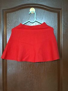 Red Mini Skirt