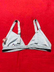 SHEIN Light Blue Padded Bra – L size