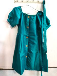 Off Shoulder One Piece Dress
